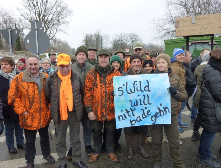Jägerschaft protestiert!