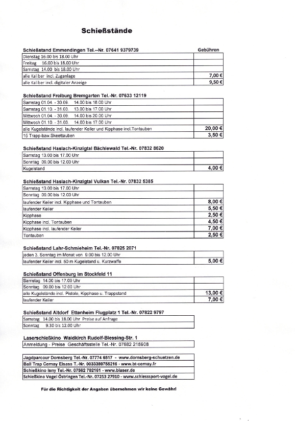 Übersicht Schießstände 2015 (pdf) pdf-preview
